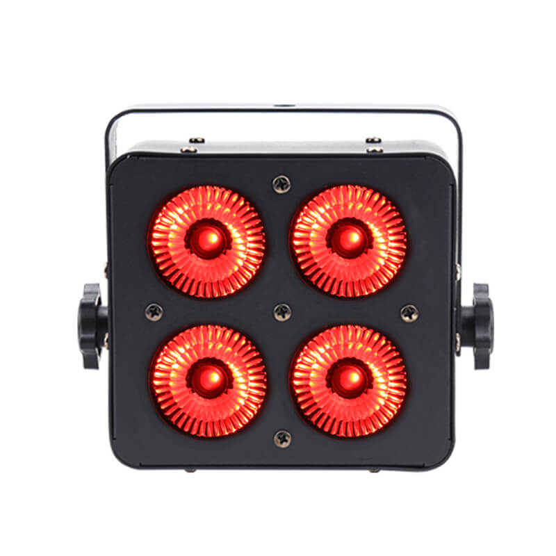 Aluminum Led 4*15W LED Par Lights Flat Par Cans DJ Stage Light