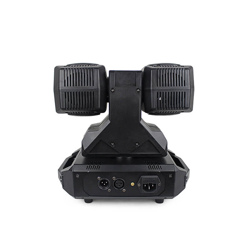 Stage Moving Head Light Dual Arm Big Eyes Led Light LED Professional Stage Light Pinspot Uplighting Lights for Events Sound Activated DMX512 RGBW Lights for Disco Party Wedding Concert Festival