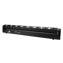 Moving Head Stage Light, 8 Head Stage Bar Light Red La-s-er Beam DJ Party Disco Strobe Light DMX 4 Control Mode for Music Festival Birthday Wedding Dancing Wide Voltage