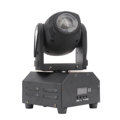 Moving Head Lights Mini LED Spotlight Beam 10W 4in1 RGBW Stage Lights Professional 11/13 DMX Channels Sound Activated DJ Lights for Disco Club Party Dance Wedding Bar Christmas