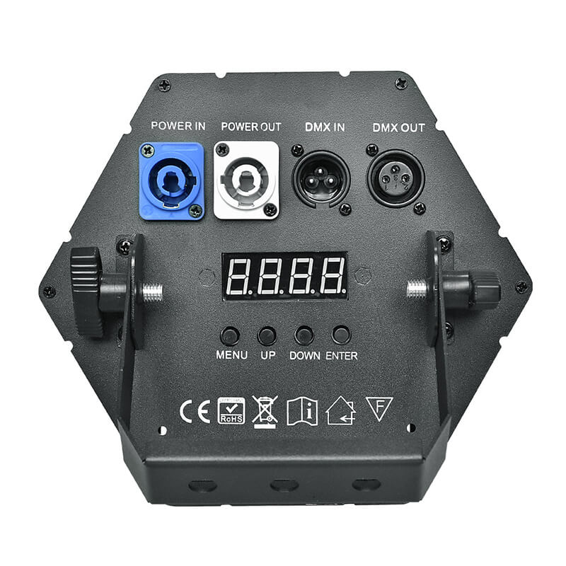 Portable Mini LED RGB Single Retro stage Flash Light dj lights disco stage lighting equipment