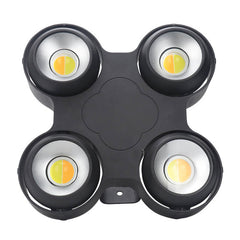 Stage Lights 4Pcs LED COB Blinder, Super Bright Par Lighting DMX Light, DJ Disco Bar Wedding Birthday for Dancing , IP65 4 Eye led blinder