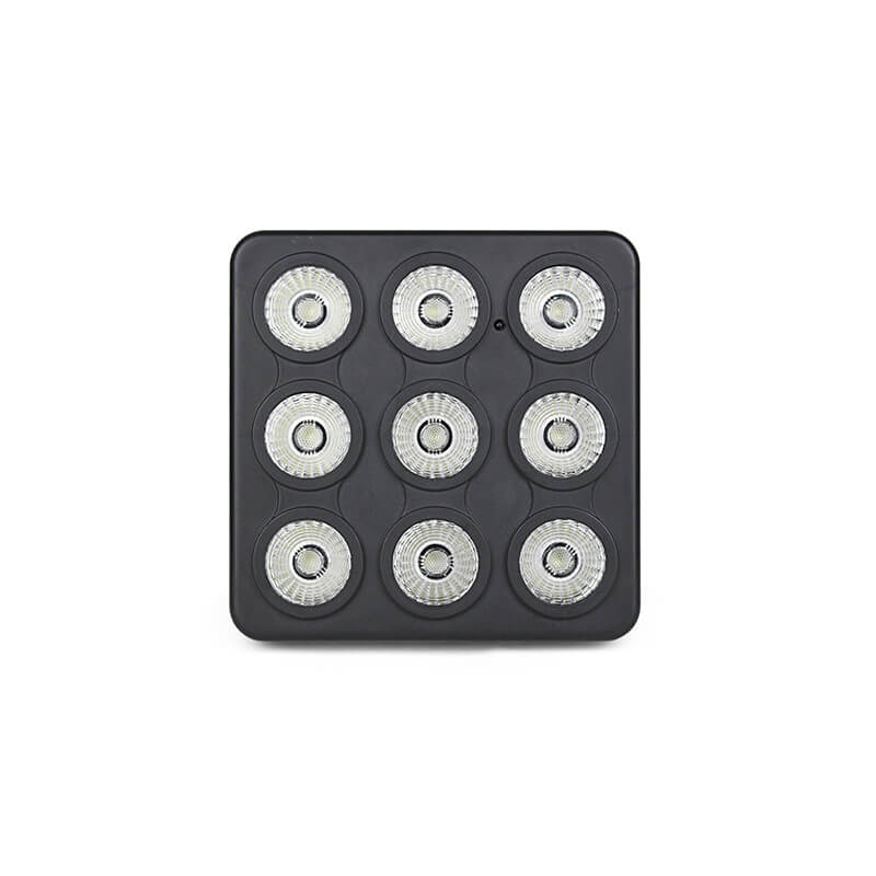 Mini LED Par Light Panel Led plano Mostrar luces de efecto de escenario 9X4W 4IN1 RGBW DJ Disco DMX Led Beam Wash Efecto de iluminación estroboscópica 
