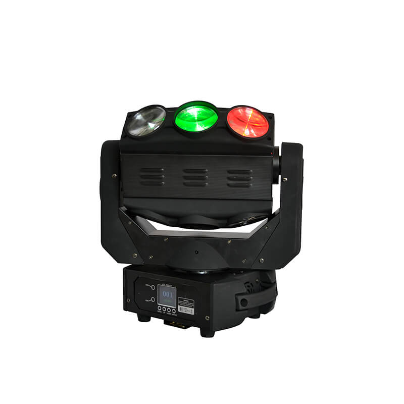9x10w DJ Lighting Lamp Stage Light Party Lights RGBW 4 in 1 Led Beam Moving Head Dj Disco Stage Wash Light Dmx512 13/15 Channels Effect Lighting for KTV Disco Party Wedding Concert