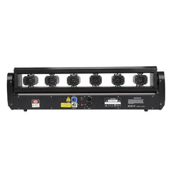 6 Eyes Moving Head Laser Light Laser Beam Bar Light Disco Laser Beam Shaking Head Light