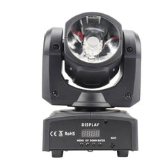 60W Beam Moving RGBW 4in1 dj Light Beam Moving Heads Lights Super Bright LED DJ Spot Light DMX Control