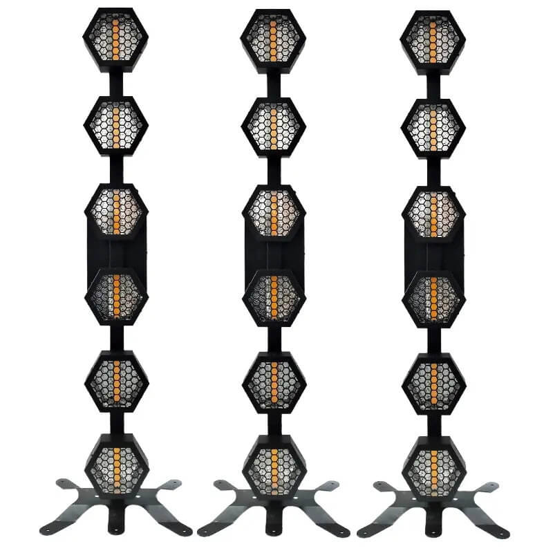 stage lights Portman retro liner 6 pcs 300W Pixel Control stage Disco light stage lighting equipment