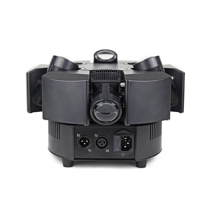 Stage Lights 6 Beams RGBW LED Moving Head Beam Light DMX Party Club Bar Stage Lighting Par Lighting Sound Activated for DJ KTV Disco Party Wedding Concert Festival
