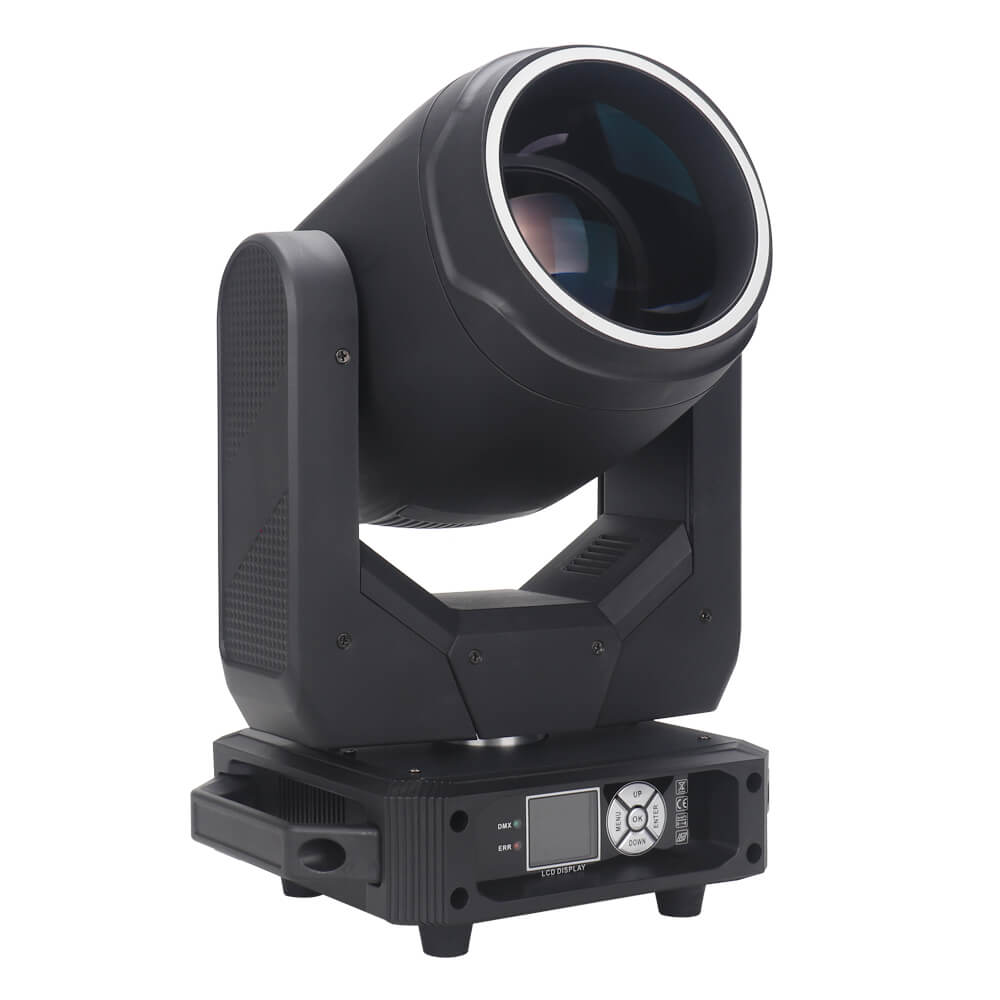 300W Beam Sharpy Moving Head Light - 17 Gobos RGBW Beam Lights - 11 Colors Led Moving Head Light Dj Lights - 17CH DMX512 Sound Control for Church Wedding Disco Party