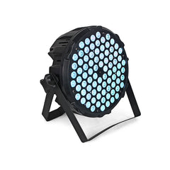 Focos Par LED de aluminio 84X3W RGB 3 en 1 Flat Par DMX512 Equipo de DJ de estudio profesional 