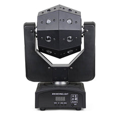 16x3W RGBW 4in1 DJ Lights DMX512 Moving Head Lamps, Disco Ball Lights Stage Lights DJ Disco Party Lights for DJ Disco KTV Party