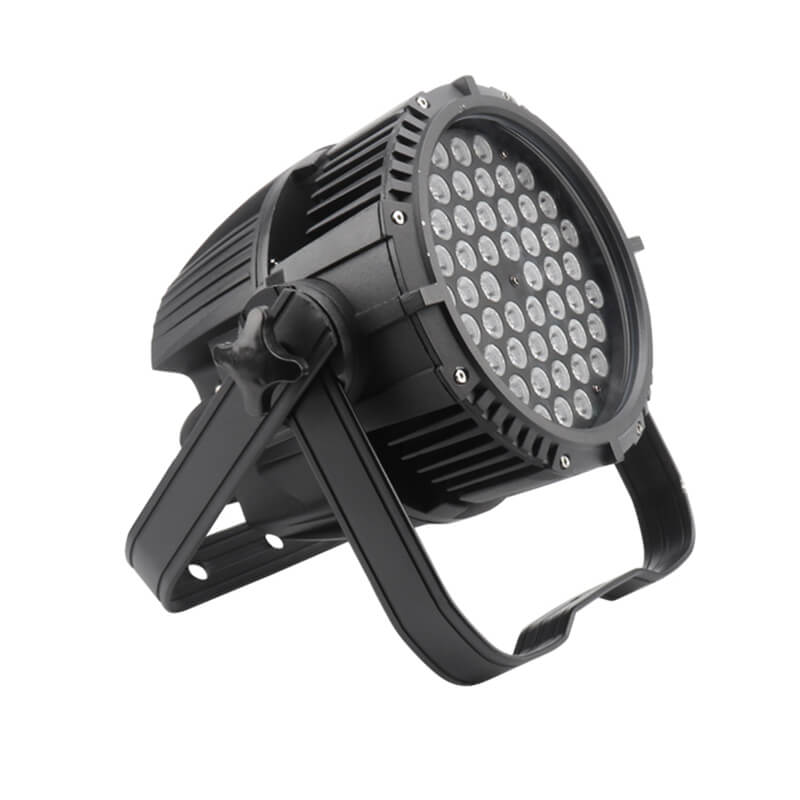 54x3W Par Light Waterproof RGBW LED PAR DMX512 IP65 DJ Stage Lighting Outdoor Weeding Show