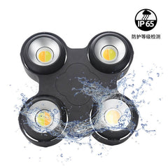Stage Lights 4Pcs LED COB Blinder, Super Bright Par Lighting DMX Light, DJ Disco Bar Wedding Birthday for Dancing , IP65 4 Eye led blinder