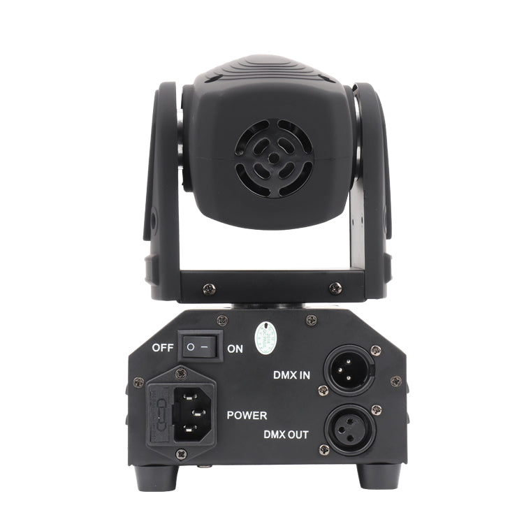 Moving Head Lights Mini LED Spotlight Beam 10W 4in1 RGBW Stage Lights Professional 11/13 DMX Channels Sound Activated DJ Lights for Disco Club Party Dance Wedding Bar Christmas