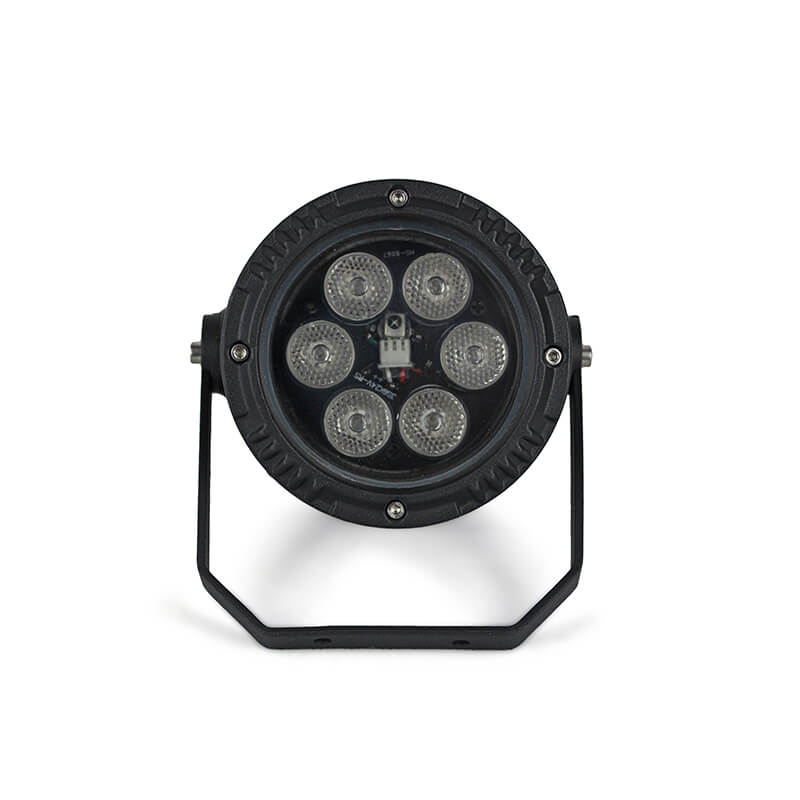 Luz Par Led con 6 uds. * 3W, cuentas de lámpara, Control remoto, luz impermeable, exterior, suave, RGB, 3 en 1, Color para escenario, evento, hogar, jardín 