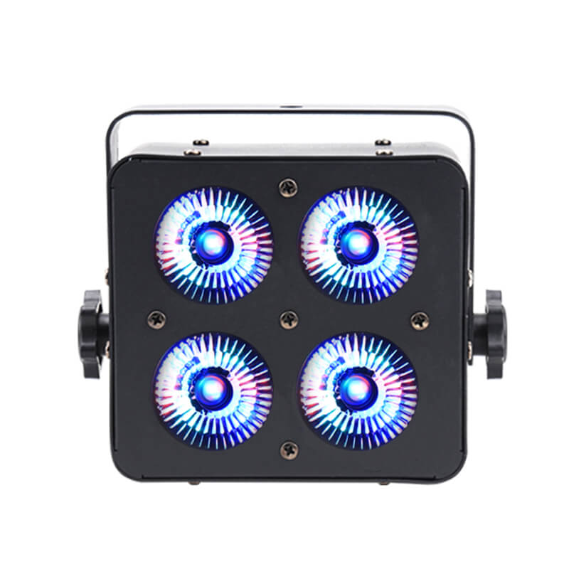 Aluminum Led 4*15W LED Par Lights Flat Par Cans DJ Stage Light