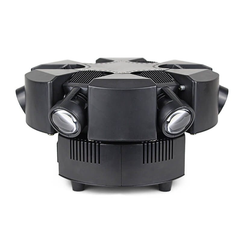 Stage Lights 6 Beams RGBW LED Moving Head Beam Light DMX Party Club Bar Stage Lighting Par Lighting Sound Activated for DJ KTV Disco Party Wedding Concert Festival