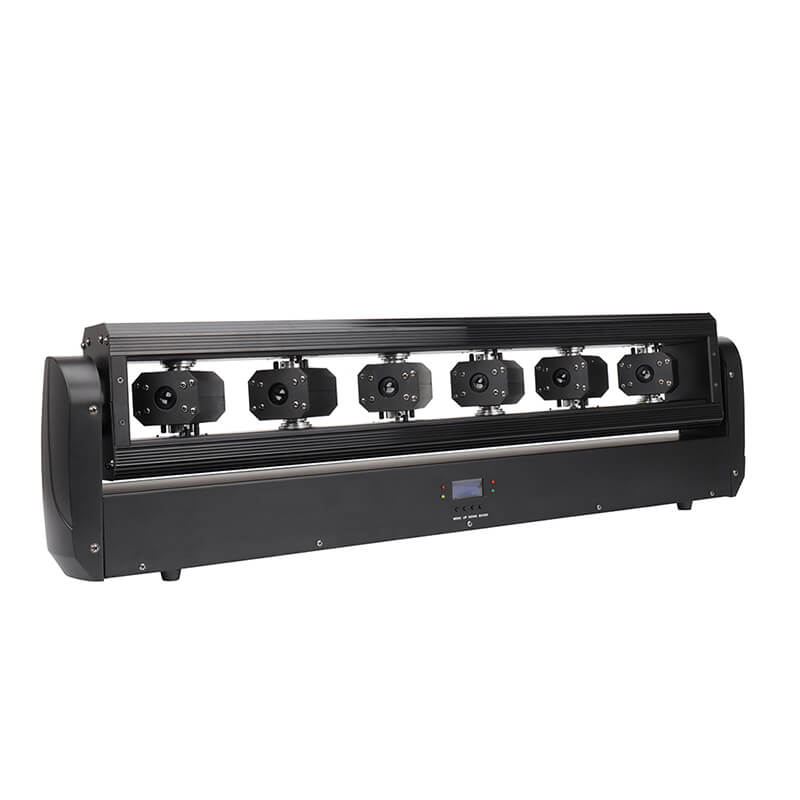 6 Eyes Moving Head Laser Light Laser Beam Bar Light Disco Laser Beam Shaking Head Light