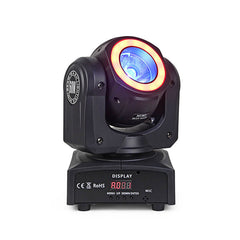 Mini led 60W Beam Moving with Halo Effect RGBW 4in1 dj Light Beam Moving Heads Lights Super Bright LED DJ Spot Light DMX Control