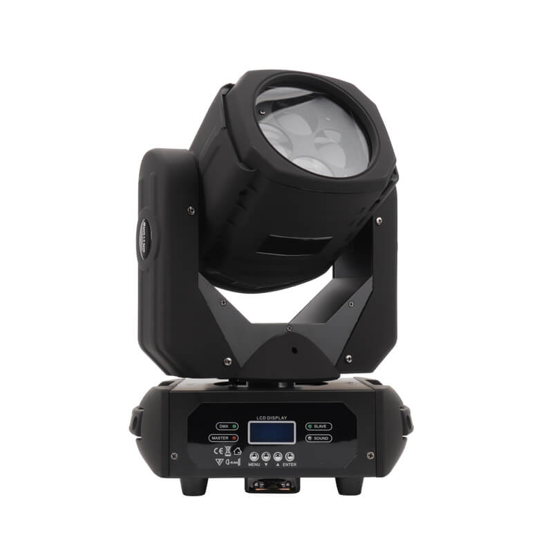 LED Moving Head Light Beam 4X25W DMX Moving Head Effect Stage Lighting for Disco Club Party Stage Lighting Shows