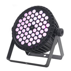Aluminio 54*3W RGB 3 en 1 Led Par Can Light Dj Disco Party Stage Par Light 