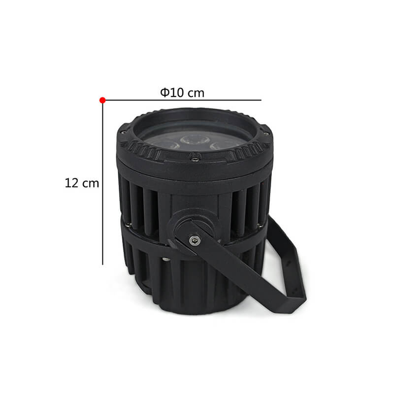 Luz Par Led con 6 uds. * 3W, cuentas de lámpara, Control remoto, luz impermeable, exterior, suave, RGB, 3 en 1, Color para escenario, evento, hogar, jardín 