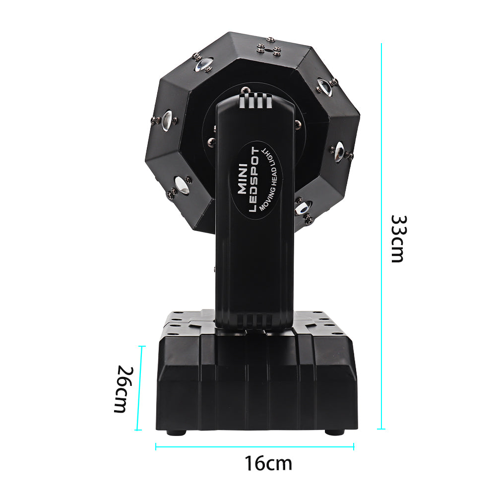 Magic Ball Beam Strobe Laser Moving Head Dj Bar 16pcs Strobe Beam Laser 3in1 Led Moving Head Light