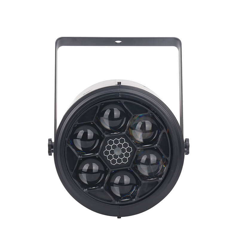 6*15w 4in1 Bee Eye Led Laser Lights DJ Lights Sound Active LED Wash Stage Lights Professional DMX 9CH Disco Lights for Party KTV Pub Bar Show Wedding