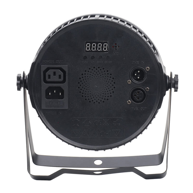 Par Lights LED Stage Lights, 12X6W Uplight Stage Lighting Effect by DMX and Sound Activated Control Wash Light for Wedding Parties Church Club DJ Live Show