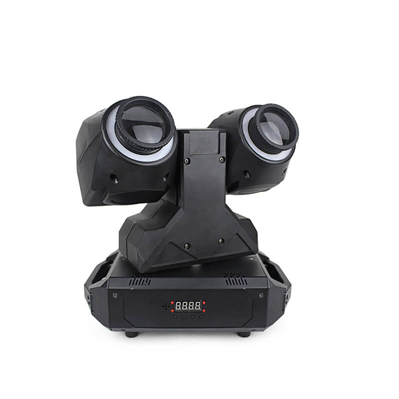 Stage Moving Head Light Dual Arm Big Eyes Led Light LED Professional Stage Light Pinspot Uplighting Lights for Events Sound Activated DMX512 RGBW Lights for Disco Party Wedding Concert Festival