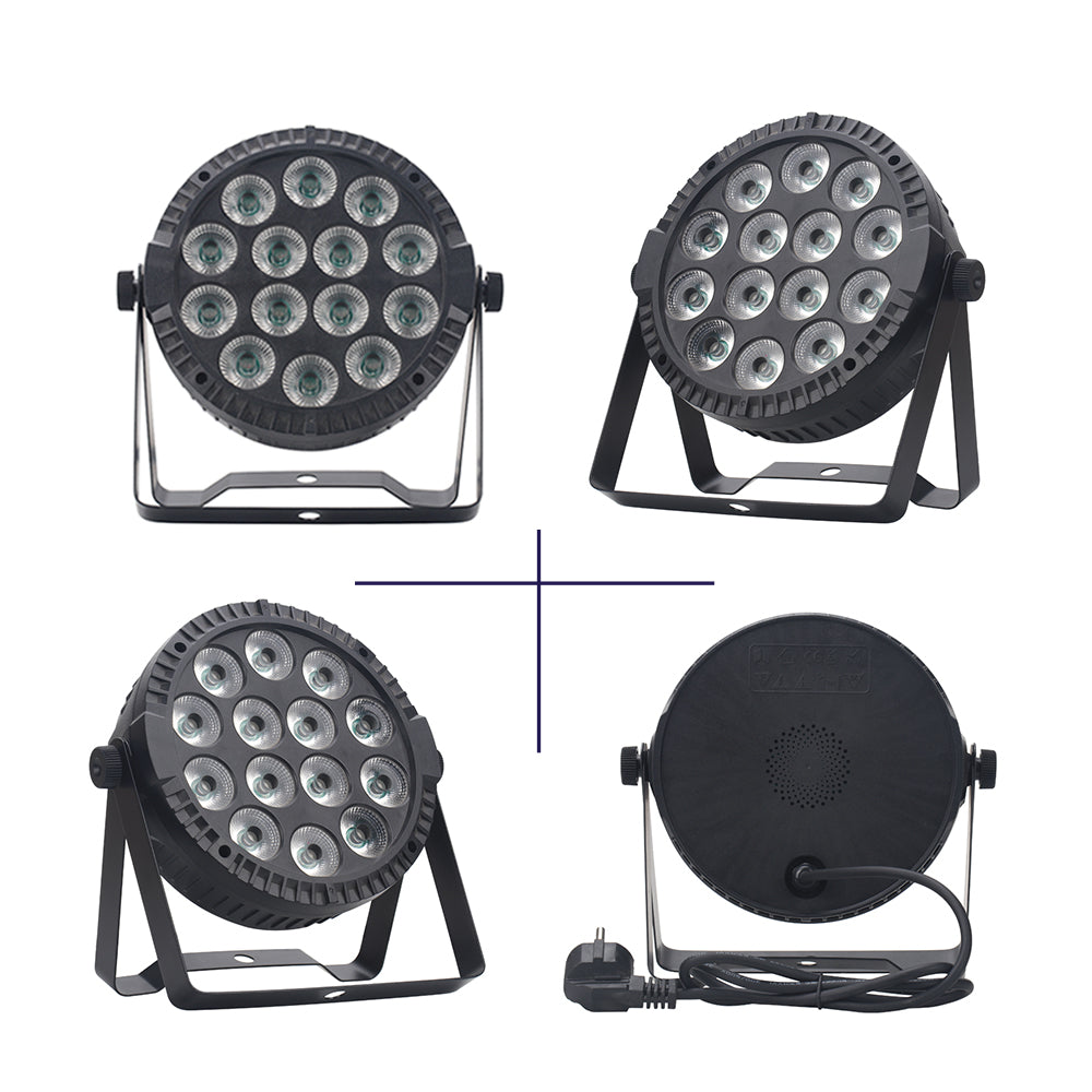 LED Stage Light Bluetooth APP Control LED Par Lights, 14 RGBW Uplighting with 16 Million Colors & Timing & Music Sync for Gift Stage DJ Party Bar Wedding Church Christmas Festivals