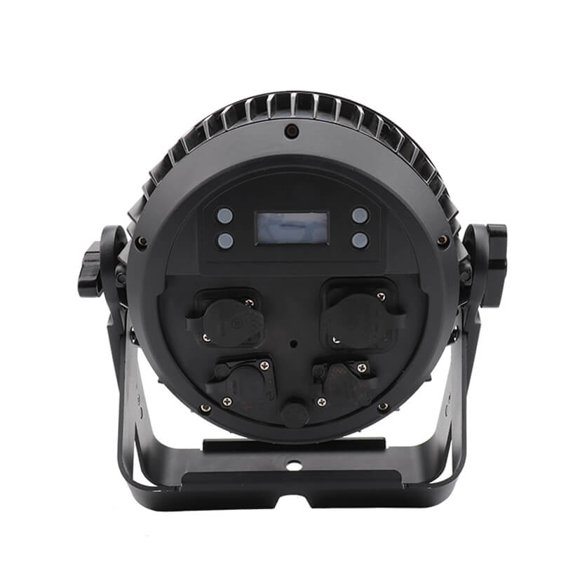 18x12W LED Par Lights Outdoor Waterproof Stage Light IP67 RGBW 4 in 1 DMX Control for Events DJ Disco Wedding Party Outdoor Stage Lighting