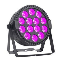 14LED 4in1 Par Can Lights, RGB Stage Lights DJ Lights Stage Lighting Uplights with Sound Activated Remote Control & DMX Control Uplights for Events Wedding Party