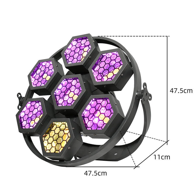 Projection Party Lights MINI 7 retro lights stage effect light for background party club