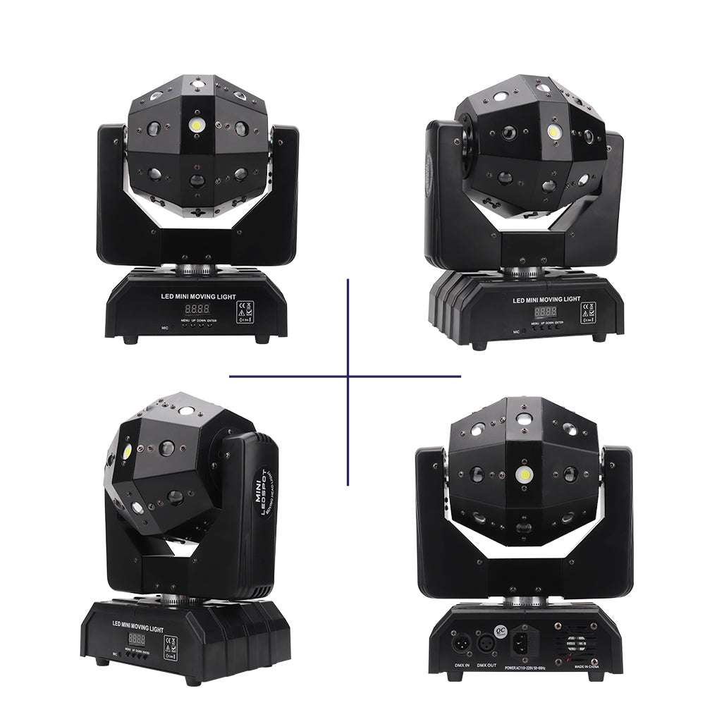 Magic Ball Beam Strobe Laser Moving Head Dj Bar 16pcs Strobe Beam Laser 3in1 Led Moving Head Light