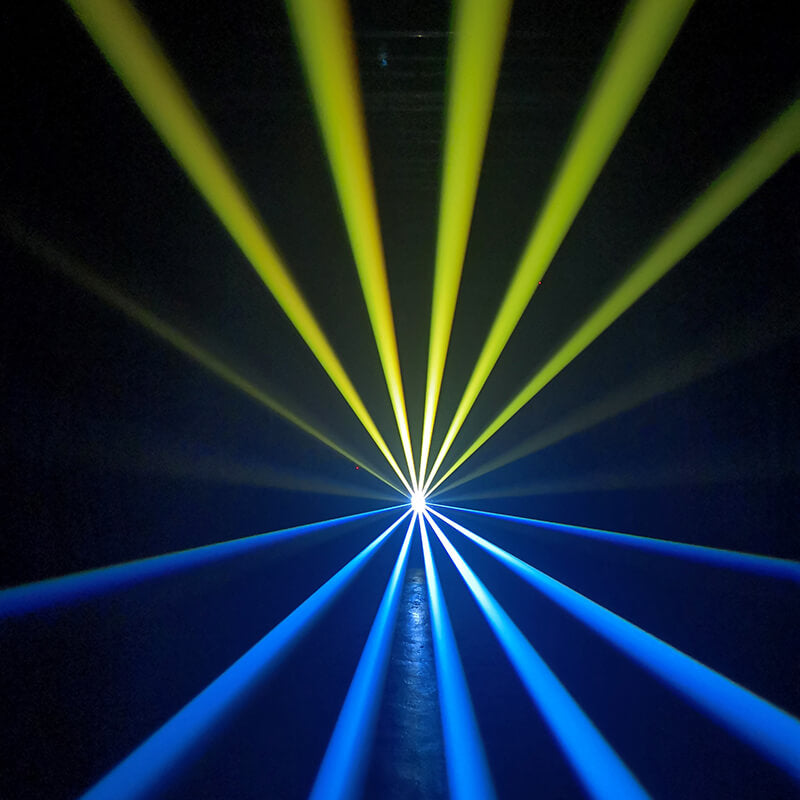 7R 230w Sharpy Beam Moving Head Light 17 Gobos RGBW Beam Lights - 14 Colors For Stage Disco Club Lighting