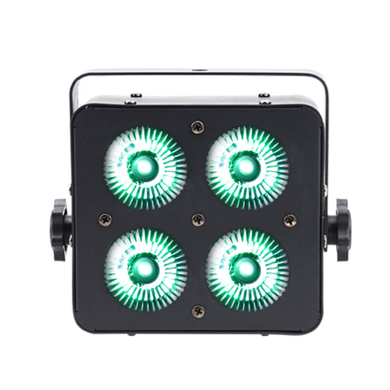 Aluminum Led 4*15W LED Par Lights Flat Par Cans DJ Stage Light