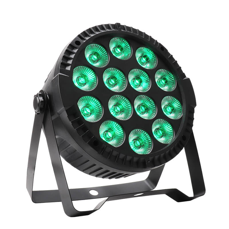 LED Par Lights RGBW DJ Stage Lighting 14x6W Uplights for Events by Sound Activated and DMX Control for Wedding Church Live Show Disco Halloween Christmas
