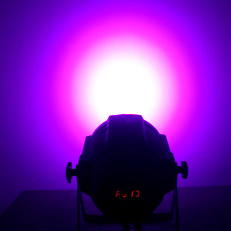 54pcs * 3W RGB 3in1 Led DMX Par Light para boda Navidad Bar Fiesta de cumpleaños Espectáculo de escenario 