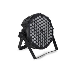 Focos Par LED de aluminio 84X3W RGB 3 en 1 Flat Par DMX512 Equipo de DJ de estudio profesional 