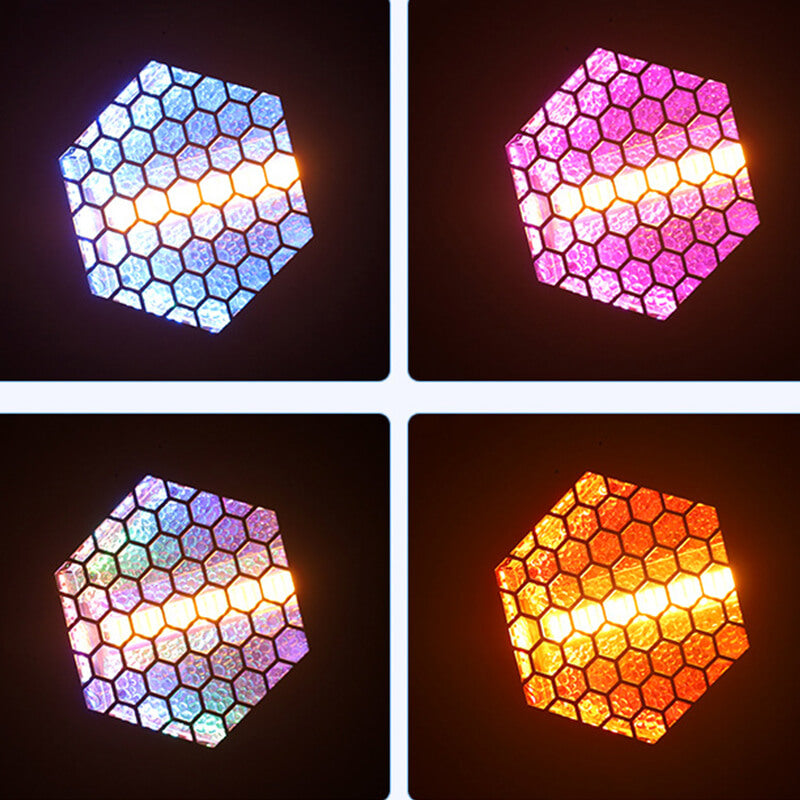 Portable Mini LED RGB Single Retro stage Flash Light dj lights disco stage lighting equipment