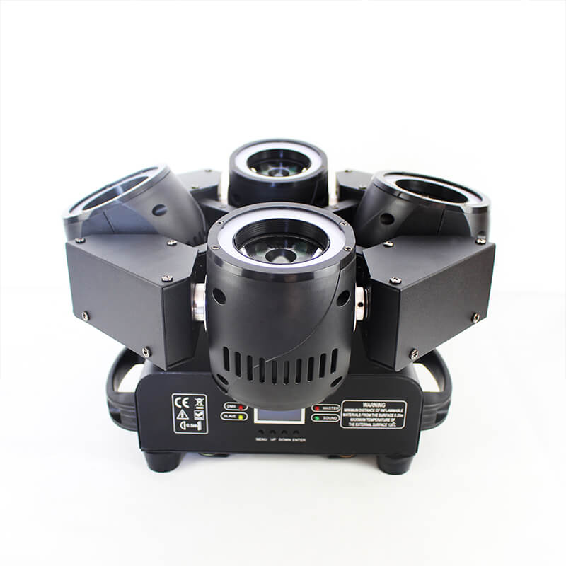 4 Heads 60W RGBW 4in1 LED Sharpy Beam Moving Head for Stage DJ Disco