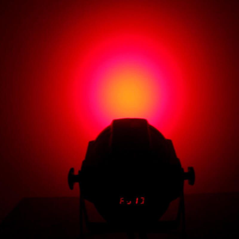 54pcs * 3W RGB 3in1 Led DMX Par Light para boda Navidad Bar Fiesta de cumpleaños Espectáculo de escenario 