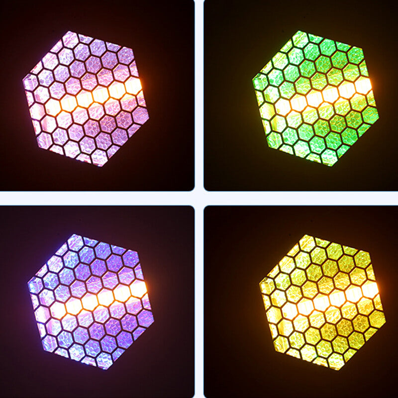 Portable Mini LED RGB Single Retro stage Flash Light dj lights disco stage lighting equipment