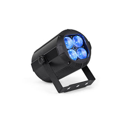 Pub que enciende la lámpara de la etapa del proyector del par LED del zoom de 4x10W RGBW 4in1 mini con efecto del lavado 