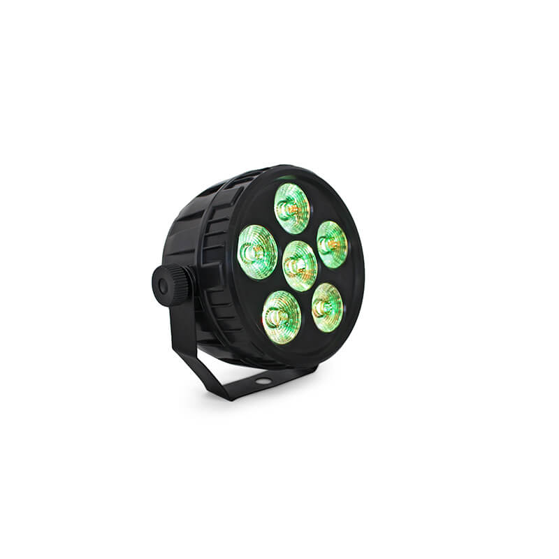 Mini Wireless Remote Control Slim Led Par Light 6X6W RGBW 4in1 Pocket Plastic Dj Par Led Flat Par Light