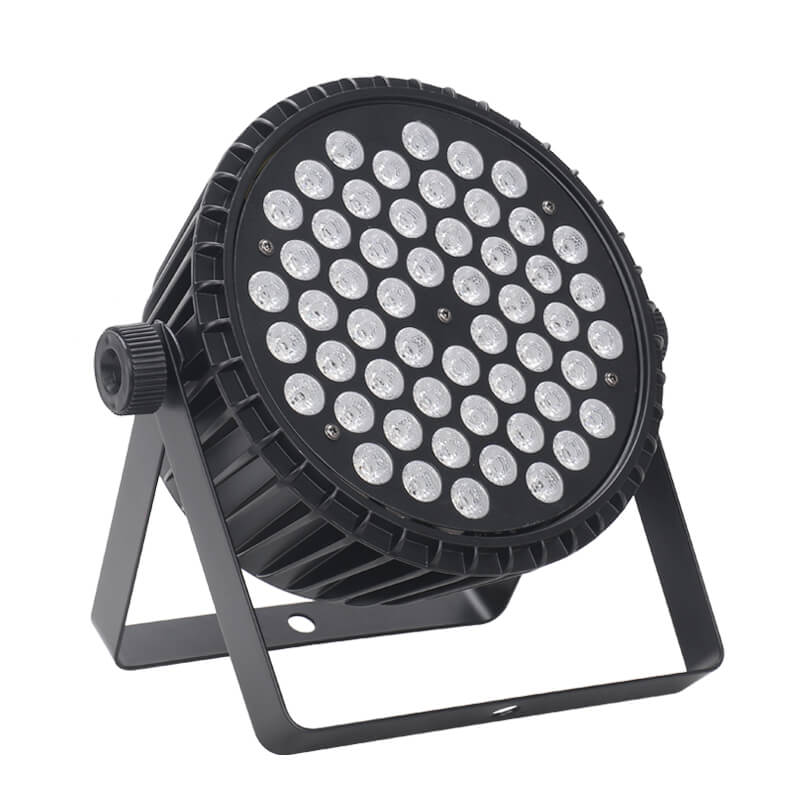Aluminio 54*3W RGB 3 en 1 Led Par Can Light Dj Disco Party Stage Par Light 